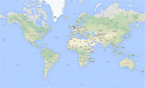 google world map - Free Large Images