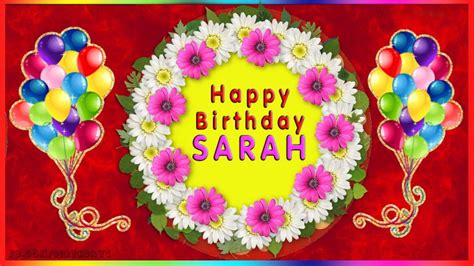 Happy Birthday SARAH images | Birthday Greeting | birthday.kim