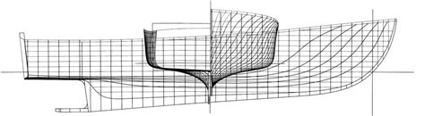 Ellis Downeast Semi-displacement Hull Design - Ellis Boat Company