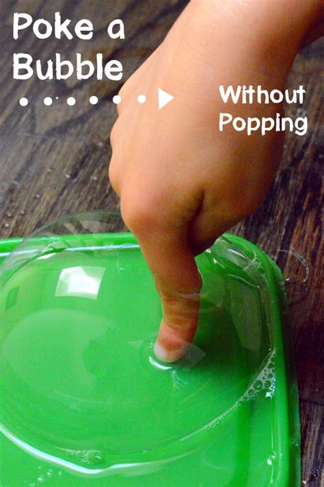 Why Do Bubbles Pop Experiment | Science experiments kids, Bubble ...