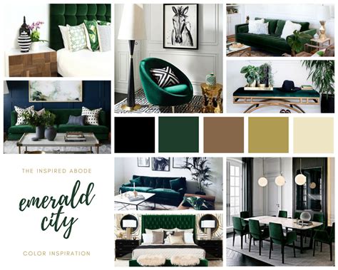 Emerald City Home Décor Inspiration — The Inspired Abode