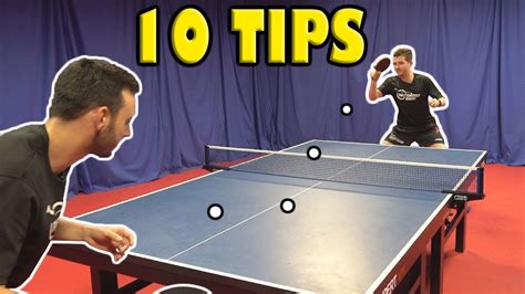 10 Tips On How To Get Better At Table Tennis