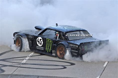 Ken Block Spied Hooning a Ford Mustang for Gymkhana 7