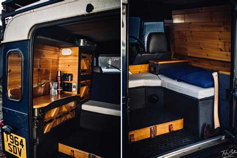 This Land Rover Defender Camper's Pop-up Roof Unveils A, 60% OFF