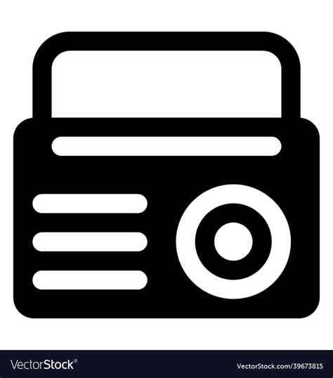 Radio Royalty Free Vector Image - VectorStock