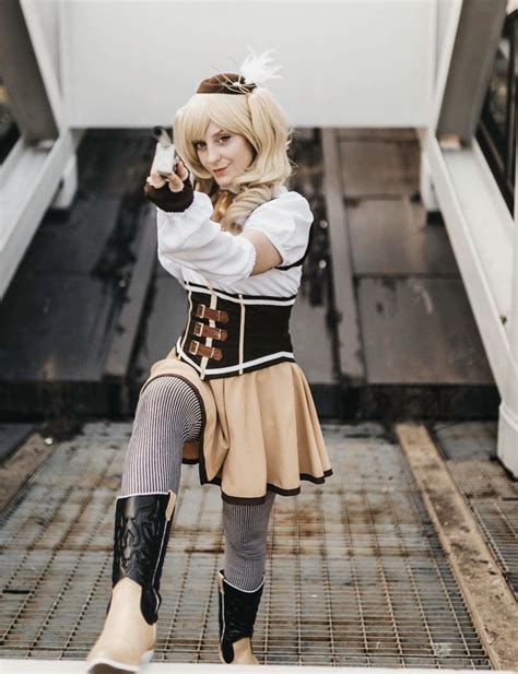 Mami Tomoe Cosplay, Mami Tomoe Costume, Mami Cosplay, Halloween Costume, Madoka Costume, Puella ...