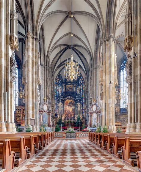 St. Stephen S Cathedral Interior, Vienna, Austria Editorial Image - Image of culture, famous ...