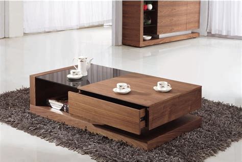 20 Fabulous Wood Coffee Table Designs by Genius
