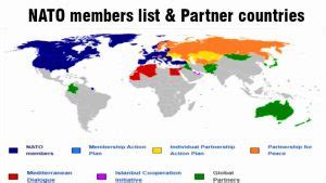 NATO members list 2022- Partner countries Map, Know All NATO