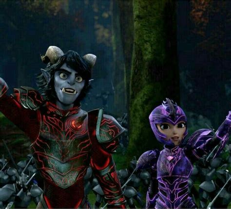 Jim as a half troll and his girlfriend, Claire from Trollhunters and Wizards | Trollhunters ...