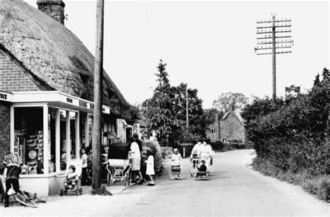 Chilbolton Village Store and High Street, c.1965 - Wherwell ...