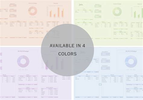 2024 Excel Monthly Budget Simple Budget Template Finance Tracker - Etsy