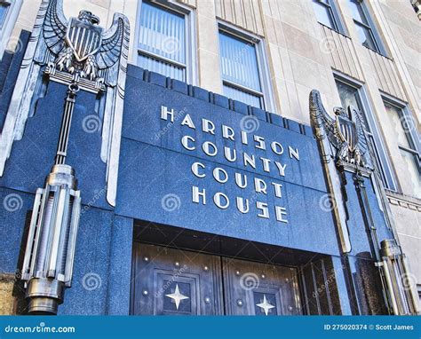 Harrison County Courthouse, Clarksburg, W. Va. Editorial Stock Image ...