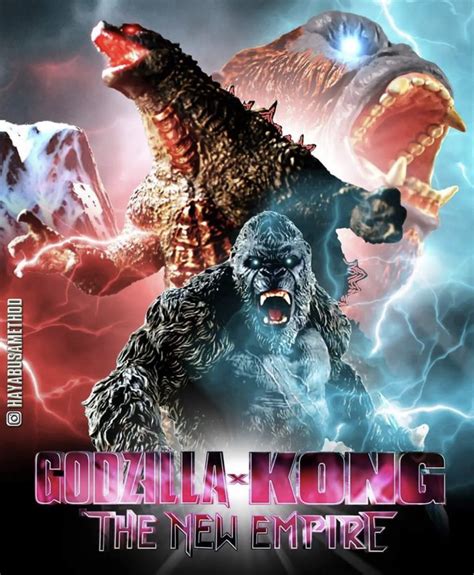 Godzilla X Kong the new empire poster | Godzilla vs. Kong | Know Your Meme