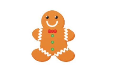 Christmas Animated Clipart-ginger bread man animated clipart