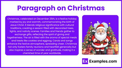 Paragraph on Christmas - 15+ Examples, Tone & Word Count Wise
