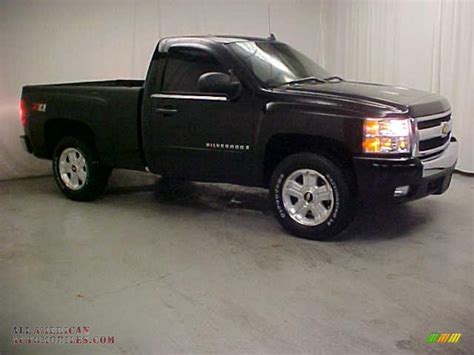 2007 Chevrolet Silverado 1500 LT Z71 Regular Cab 4x4 in Black - 516530 ...