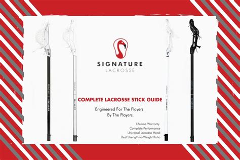 Signature Complete Lacrosse Stick Guide