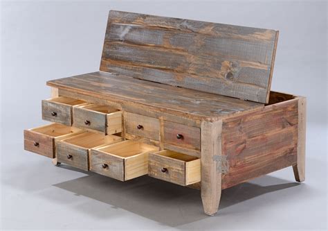 50 Collection of Rustic Coffee Table Drawers