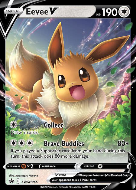 Eevee V (SWSHP SWSH065) - Sword & Shield Promos SWSH065 - Card - TCG ONE