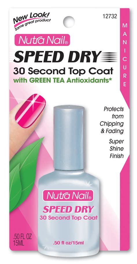 Nutra Nail 30 Second Speed Dry Top Coat With Green Tea Antioxidants ...