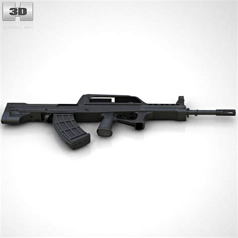 QBZ-95 3D model - Weapon on Hum3D