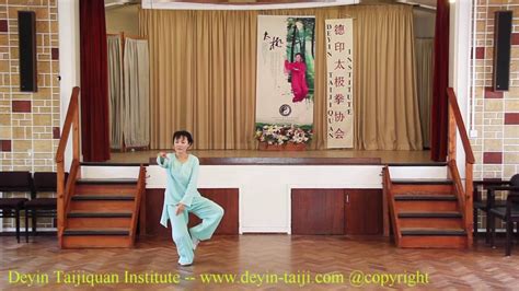 24 Step Simplified Tai Ji Quan by Master Faye Yip - YouTube | Tai chi ...