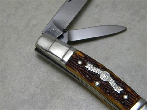 Boker Tree Brand USA Olde Stag 70113 Delrin Congress Knife