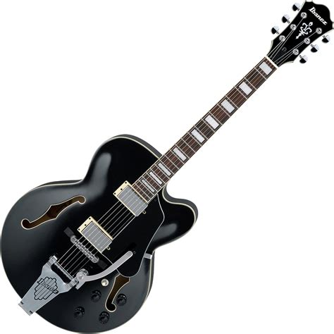 Ibanez Artcore AF75TBK Semi-Hollow Electric Guitar Black