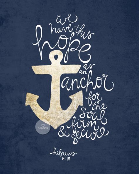 An Anchor For The Soul