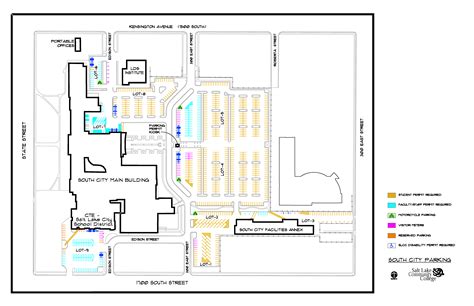 Slcc South City Campus Map – Map Vector