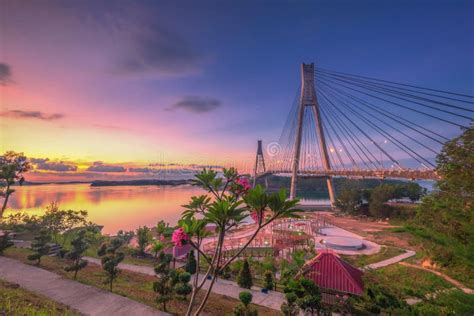 Barelang Batam Bridge Wonderful Indonesia Stock Image - Image of asia ...