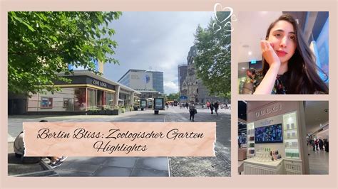 Exploring Berlin's Heart: Zoologischer Garten Vlog | Malls, History, Sightseeing | Coffee ...