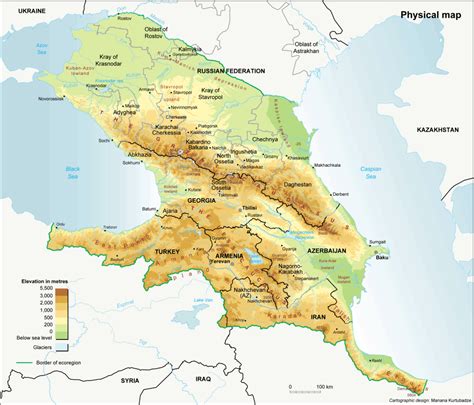 South Caucasus maps | Eurasian Geopolitics