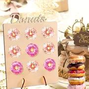 Wooden Donut Display Stand Dessert Holder Creative Diy - Temu