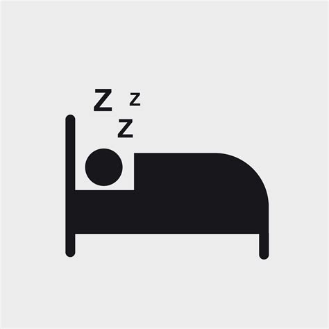 Sleeping in bed icon vector. Free Vector 5033413 Vector Art at Vecteezy