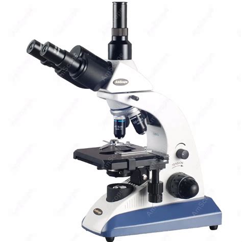 Doctor Veterinary Biological Microscope AmScope Supplies 40X 2000X Doctor Veterinary Trinocular ...