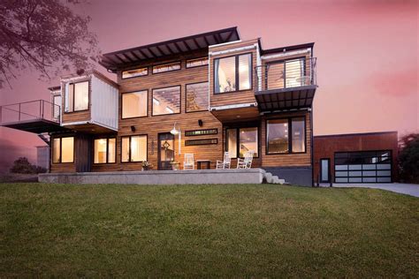 Container52, A Grand Dream House in Denver, Colorado built with 9 ...