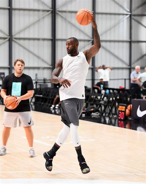 LeBron James at the 2016 Nike Skills Academy - Sports Illustrated