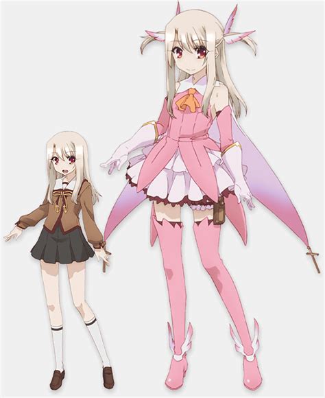 Crunchyroll - "Fate/kaleid liner Prisma Illya" Character Designs Previewed