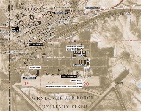 Wendover Air Base Map - Wendover utah • mappery