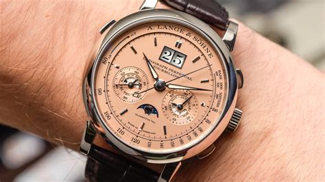 A. Lange & Söhne Datograph Perpetual Tourbillon Pink-Gold Dial Watch Hands-On | aBlogtoWatch