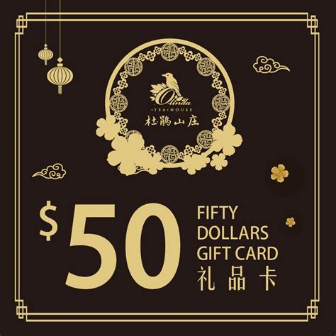 Gift Card $50 – Olinda Tea House