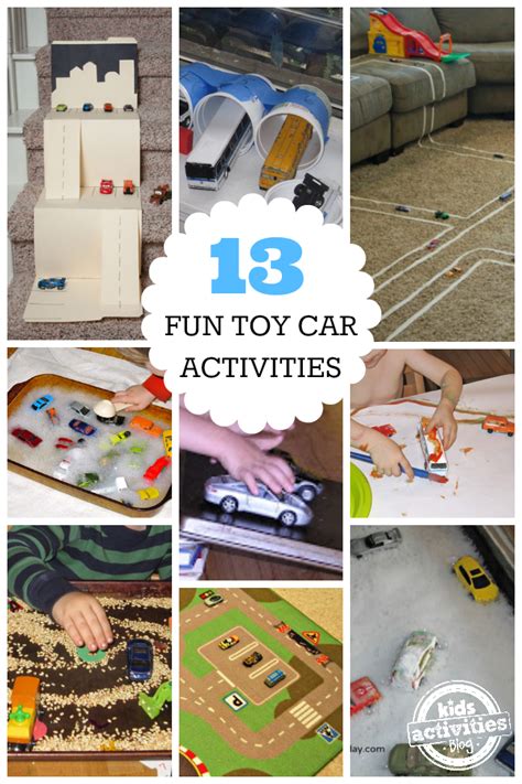 13 Fun Toy Car Activities for Kids