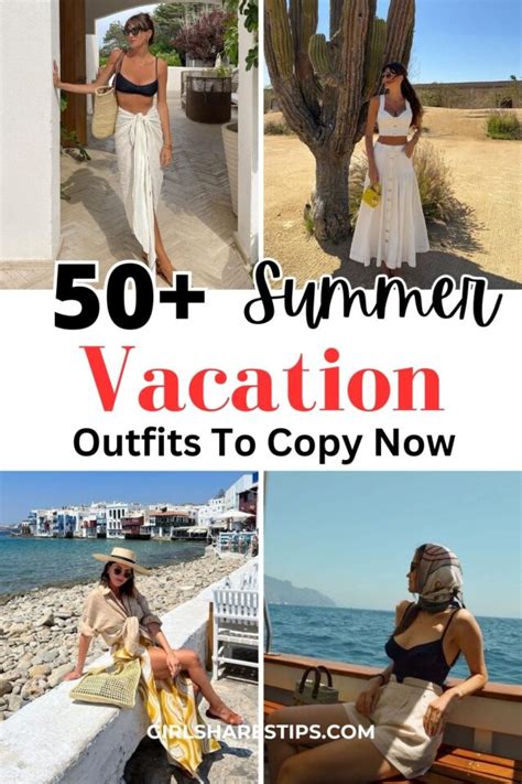 50+ Stylish Summer Vacation Outfits For Every Occasion (Resort, Beach, Tropical, Europe, Island ...