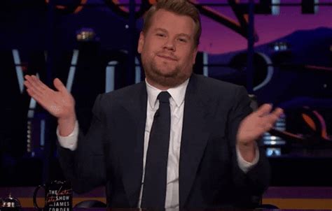 Sarcastic James Corden GIF by The Late Late Show with James Corden - Find & Share on GIPHY