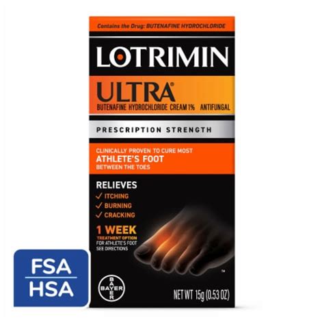 Lotrimin Ultra® Athlete's Foot Cream, 0.53 oz - Kroger