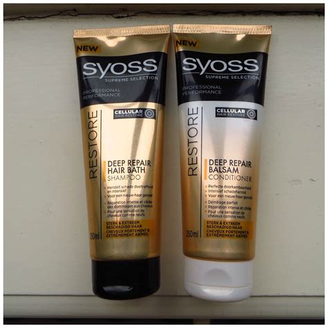 SYOSS Restore shampoo & conditioner | Floating in dreams