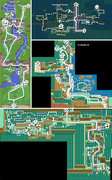 Pokemon Route Design: A visual breakdown of the design and layout of ...