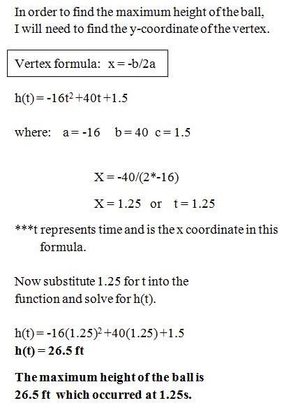 Quadratic Word Problems Worksheet